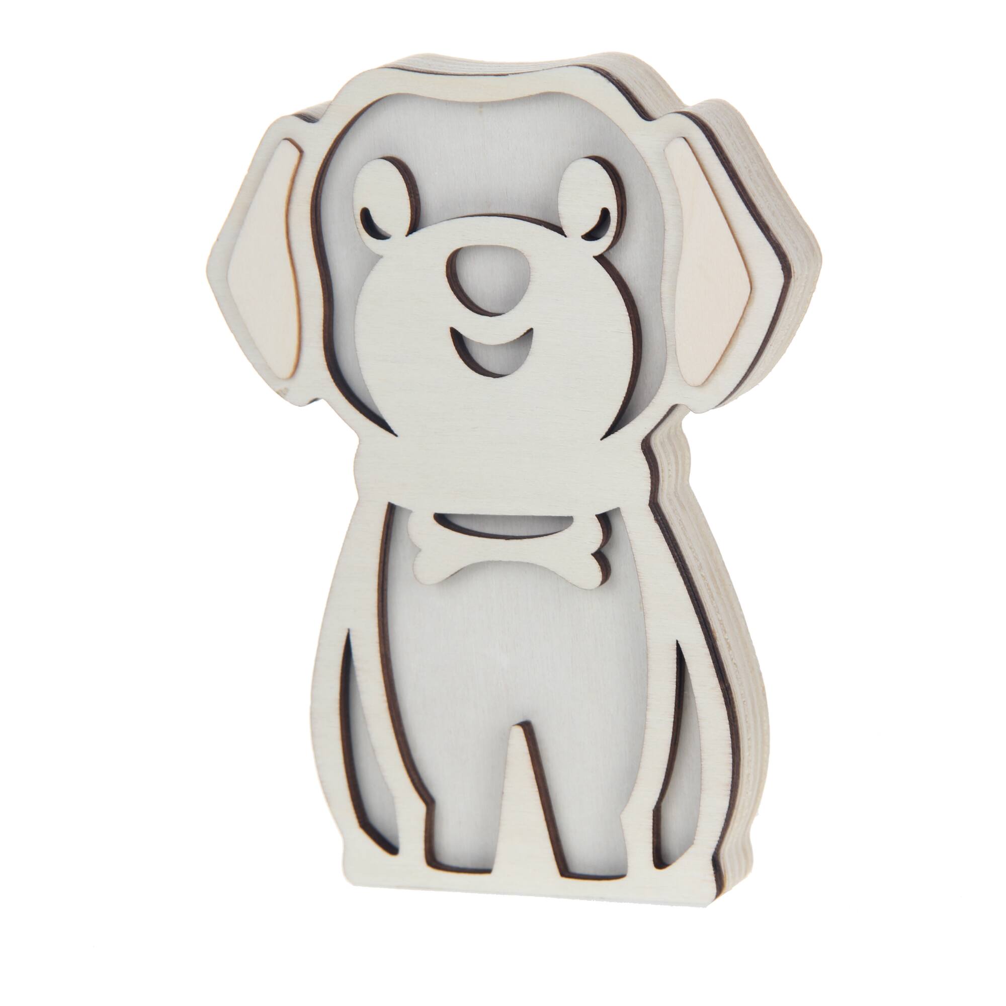 Dog Layered Wood Craft Kit by Creatology™